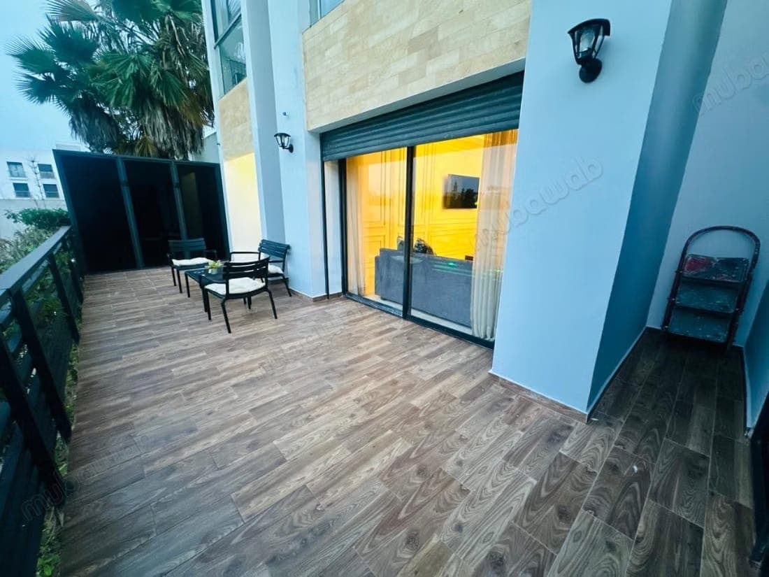 Mooi appartement te huur in Dar Bouazza. 3 comfortabele kamers. Parkeerplaatsen…