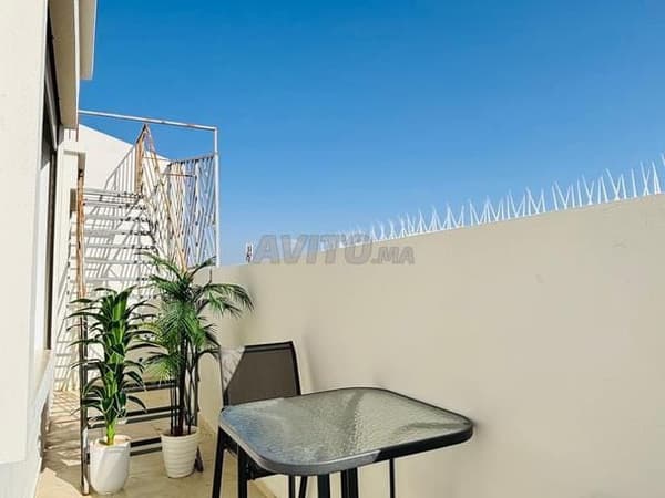 Superbe appartement meublé avec double terrasse