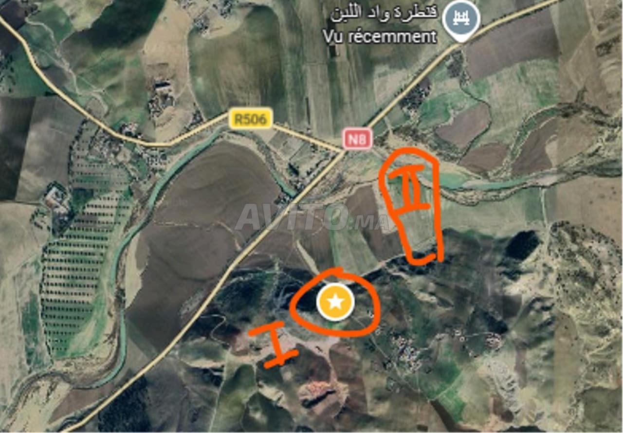 Deux propriétés agricoles titrées, Oued Leben, N8