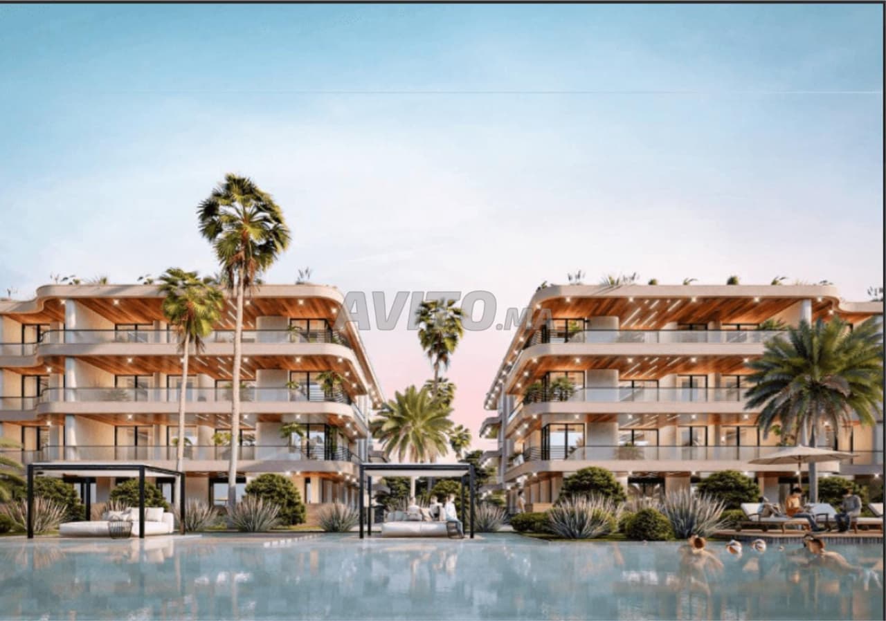 Luxury studio, Chrifia, garden-level, with private garden