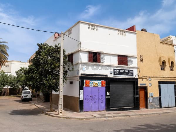 Maison titrée Tildi Agadir, 2 façades, 2 commerces