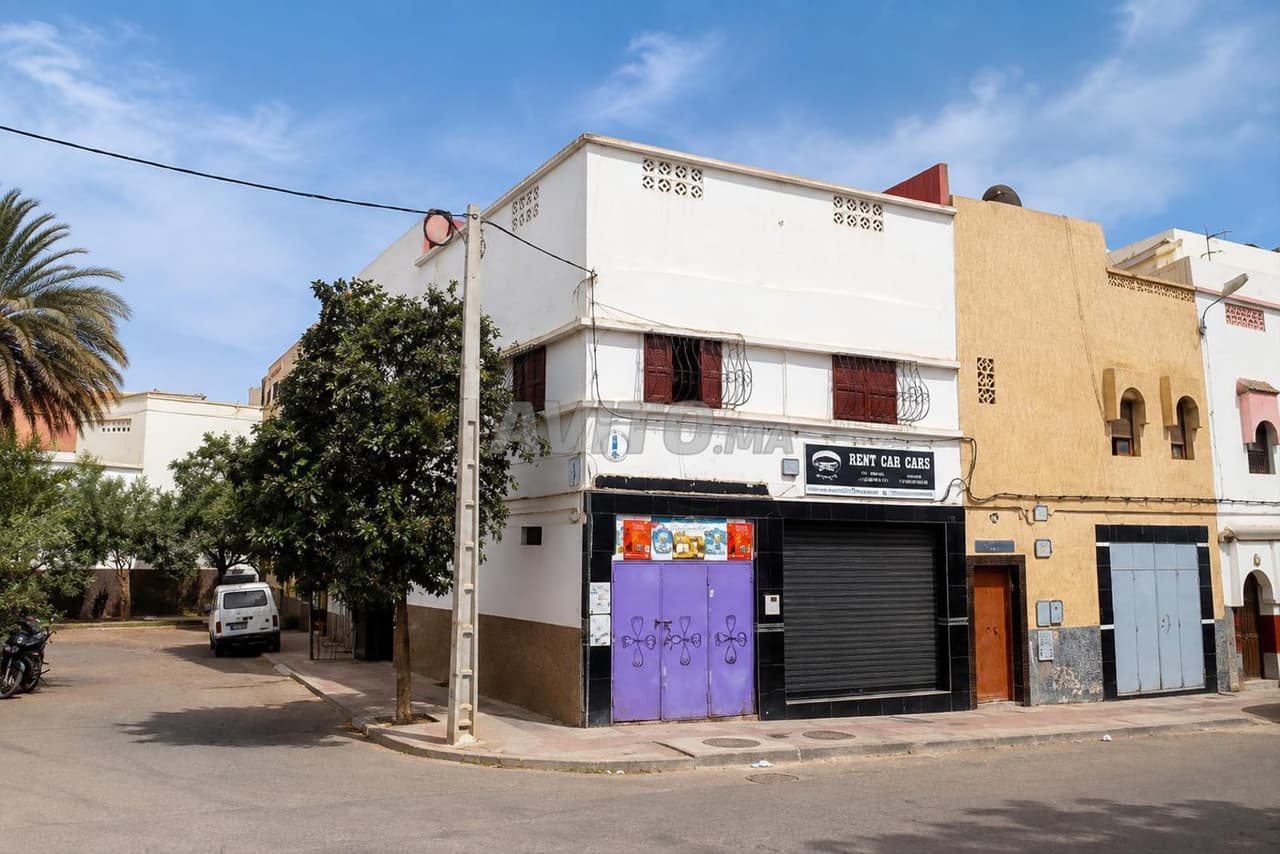 Maison titrée Tildi Agadir, 2 façades, 2 commerces