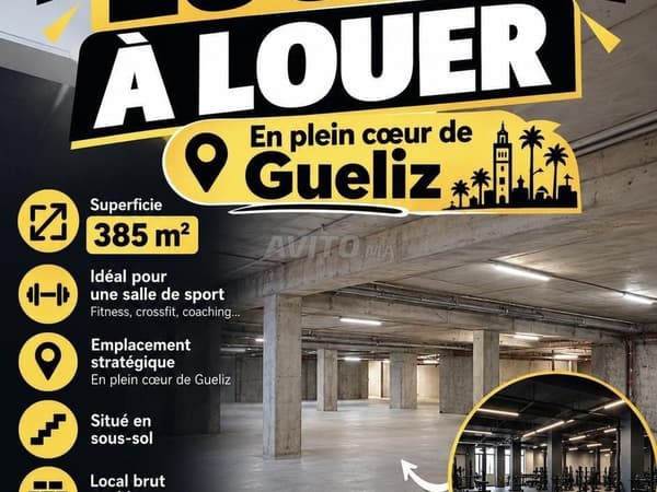 COMMERCIAL PREMISES FOR RENT IN THE HEART OF GUÉLIZ