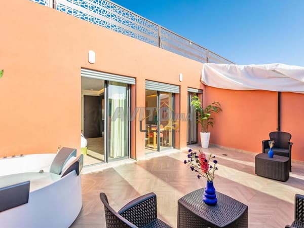 À louer Studio avec terrasse et jacuzzi à Guéliz