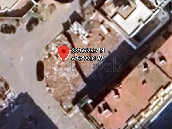 Beau terrain à la vente à Harhoura. Superficie 423 m²