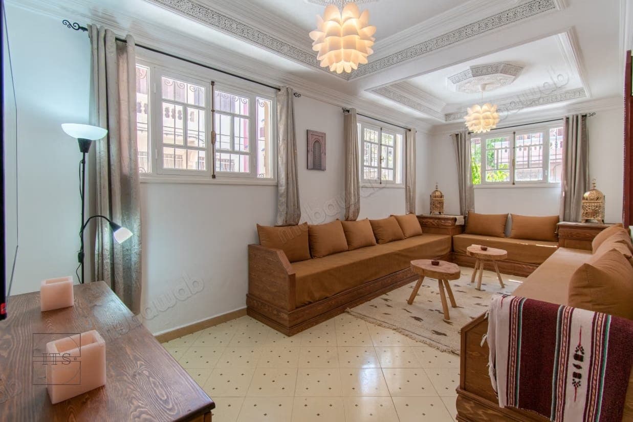 Furnished bright apartment in RDC
