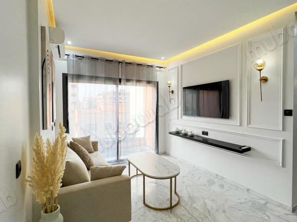 Appartement à l'achat à Guéliz. 1 chambre. Bien meublé