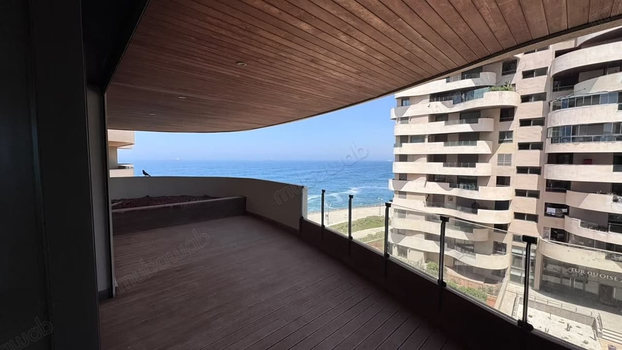 Appartement met zeezicht te huur aan de marina