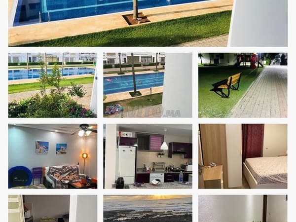 Appartement à vendre 51 m² à El Mansouria