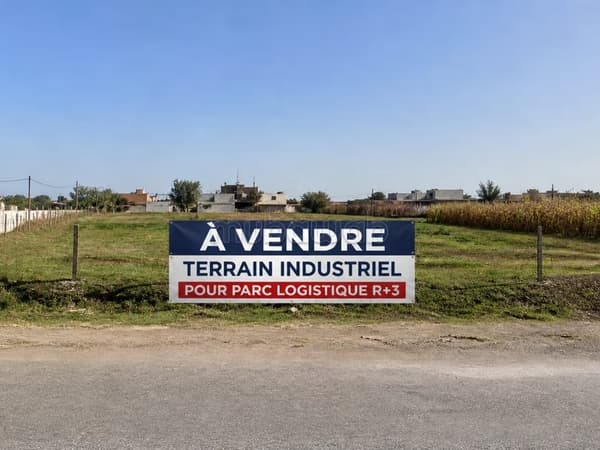 Terrain industriel Zone I8 proche sortie Autoroute