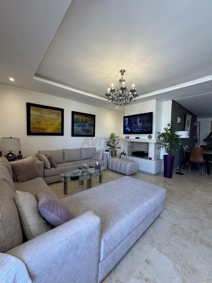 Location appartement meublé au RDC AV Annakhil