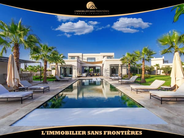 Villa meublée à vendre – VNA – Route de Fès Km 18, Marrakech