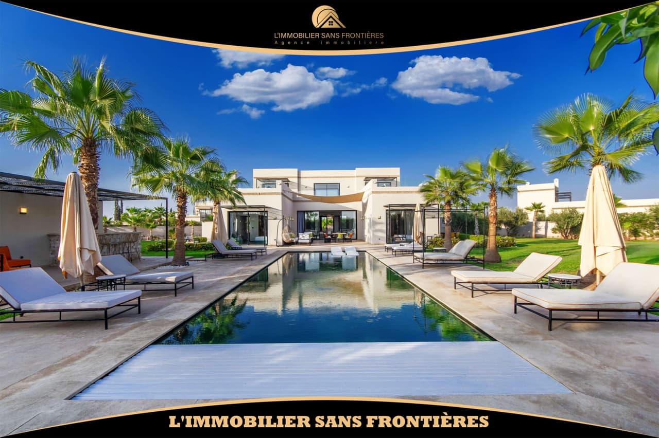 Villa meublée à vendre – VNA – Route de Fès Km 18, Marrakech