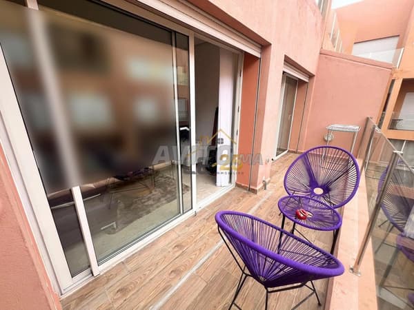 Appartement Meublé avec Terrasse en plein Gueliz