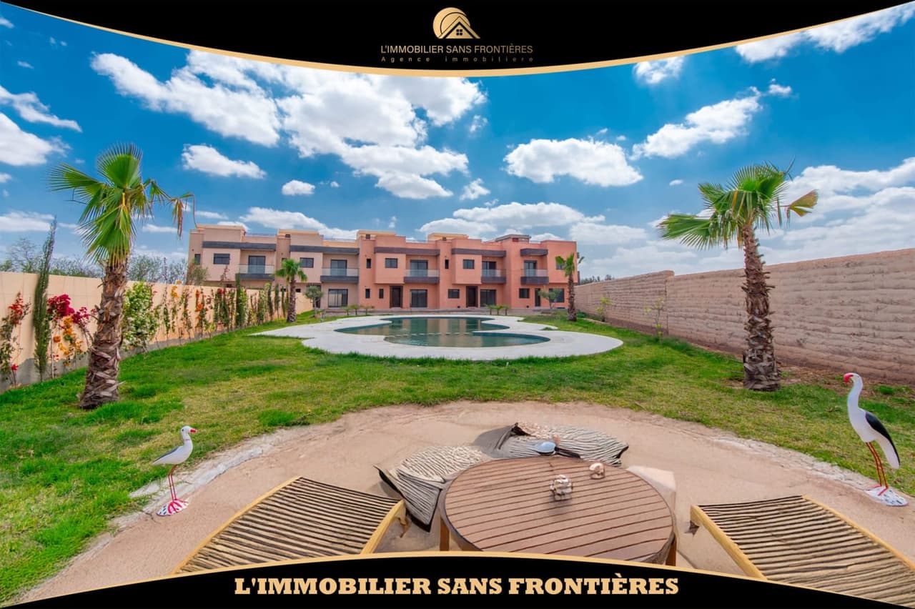Projet de villas à vendre – 7 villas – Route de Fès km 8, Marrakech
