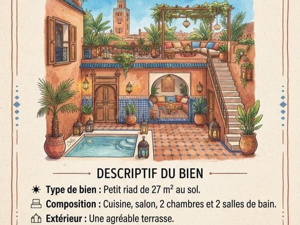 Petit riad à Sidi Mimoune
