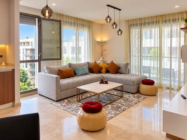 Te Huur – Prachtig Gemeubileerd Appartement in Eagle Hills – 4de en Laatste Verdieping
