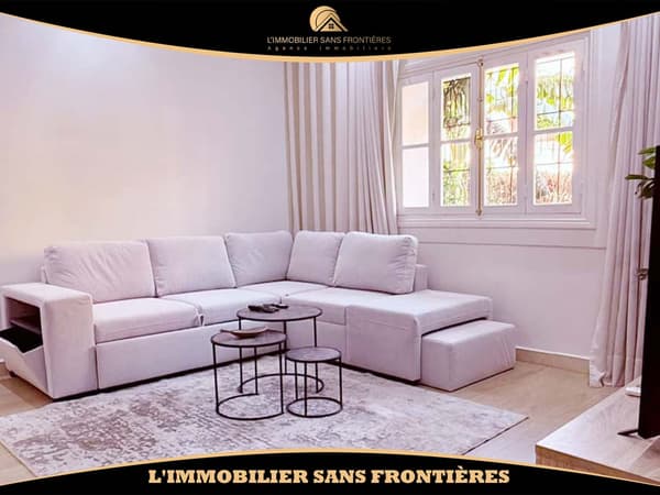Gelijkvloerse villa met 120 m² gemeubileerd in Assif – 3 slaapkamers, tuin en renovatie…