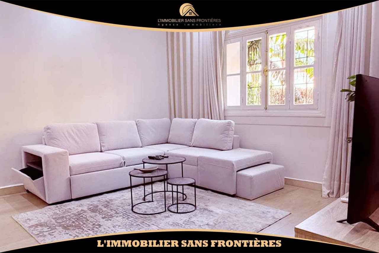 Gelijkvloerse villa met 120 m² gemeubileerd in Assif – 3 slaapkamers, tuin en renovatie…