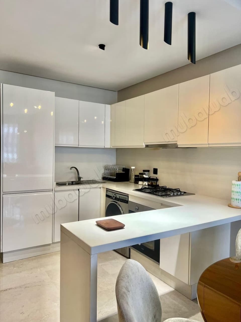 Appartement te huur in Anfa. Gemeubileerd
