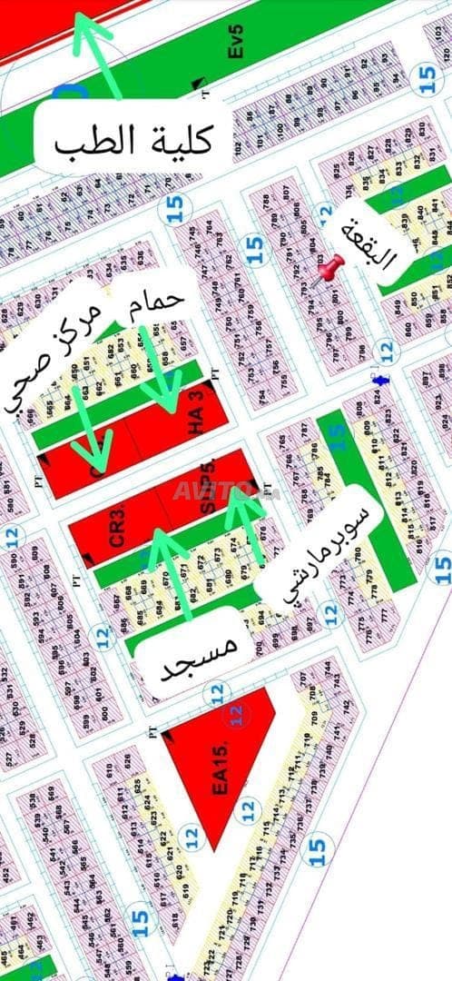 Commercieel land geregistreerd