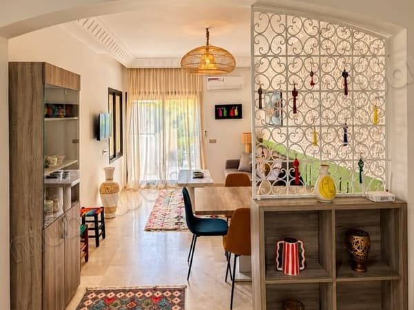Location appartement 2 chbres meuble semlalia neuf
