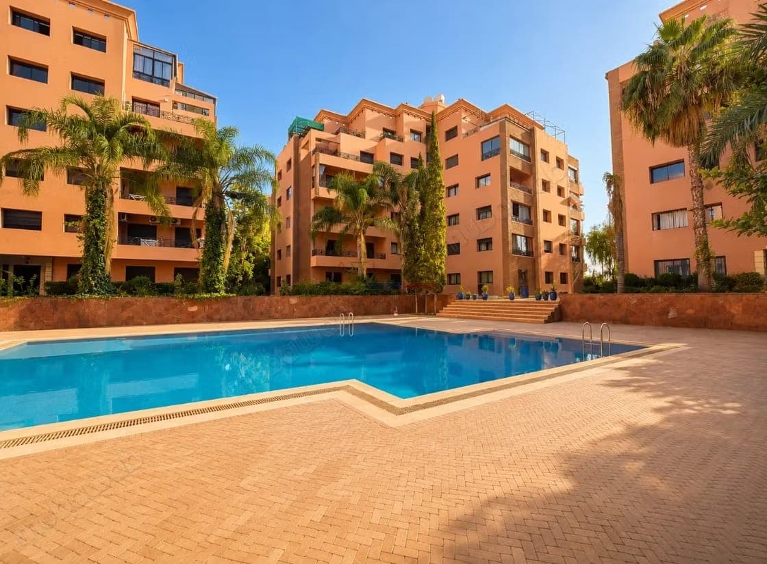 Appartement terrasse piscine Hivernage
