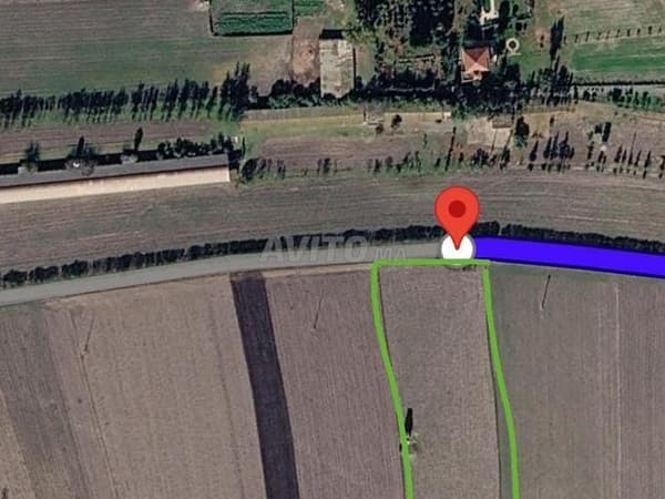 Agrarland zu verkaufen in Benslimane an der Teerstraße