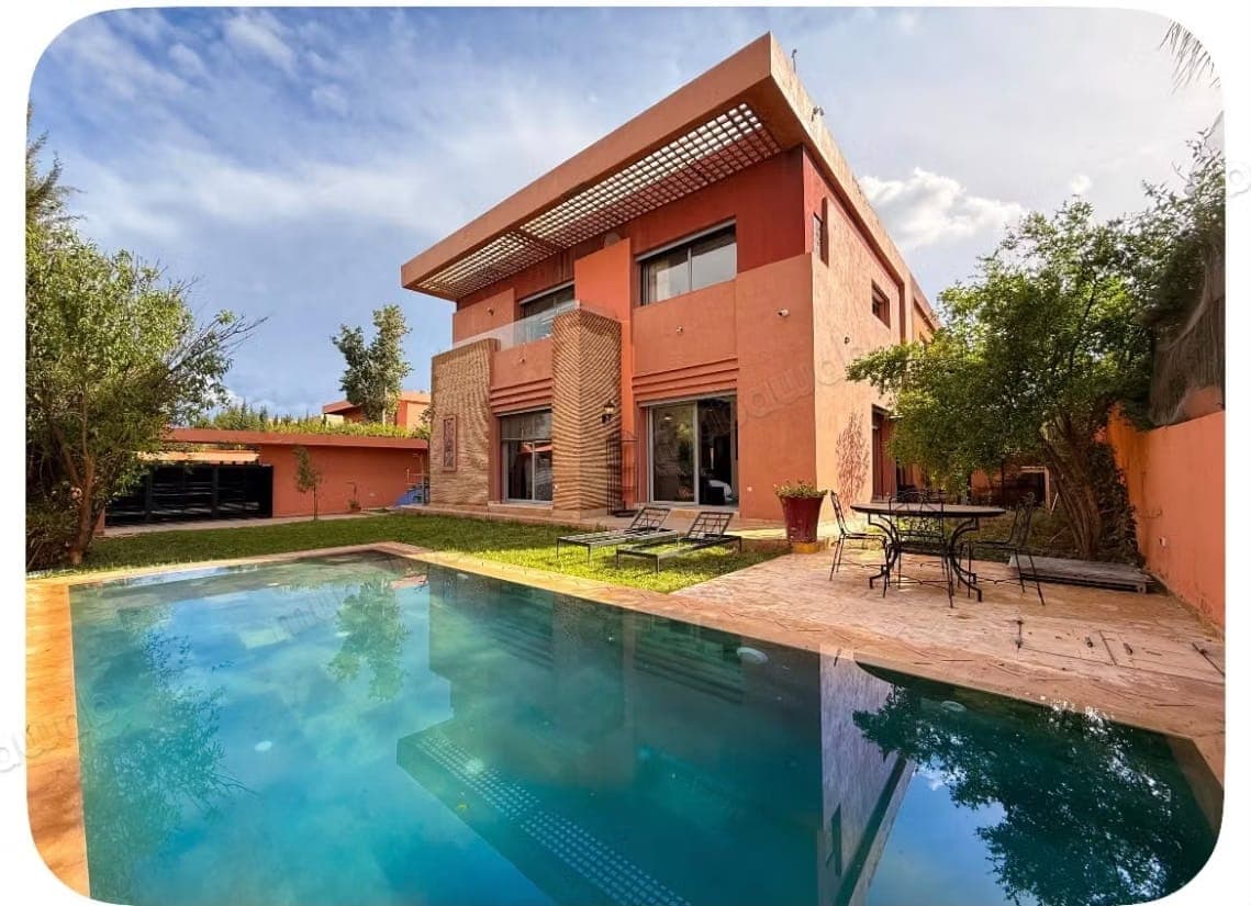 Villa de excepción en Golf Akenza, Marrakech