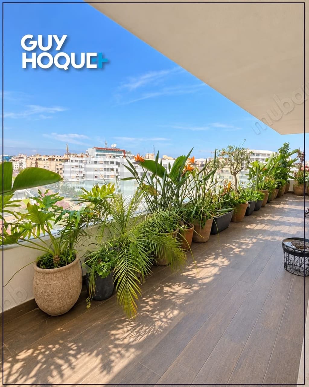 Apartamento con gran terraza en alquiler