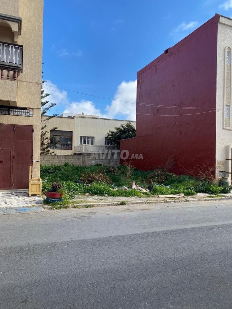 144m² plot in central Rabat, Hay El Menzeh