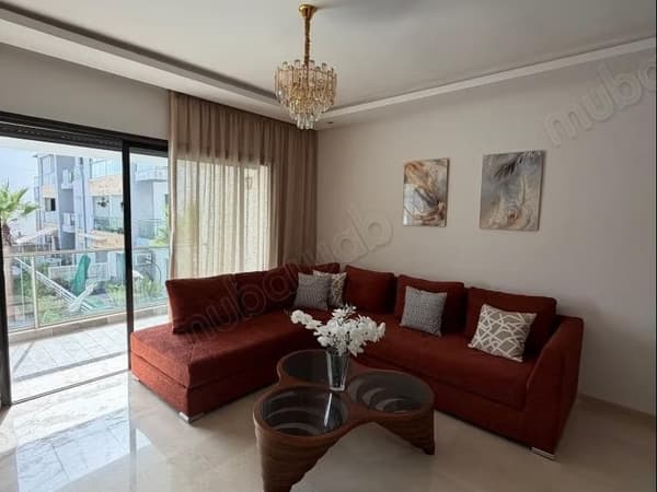 Nieuw gemeubileerd appartement te huur in Darbouazza
