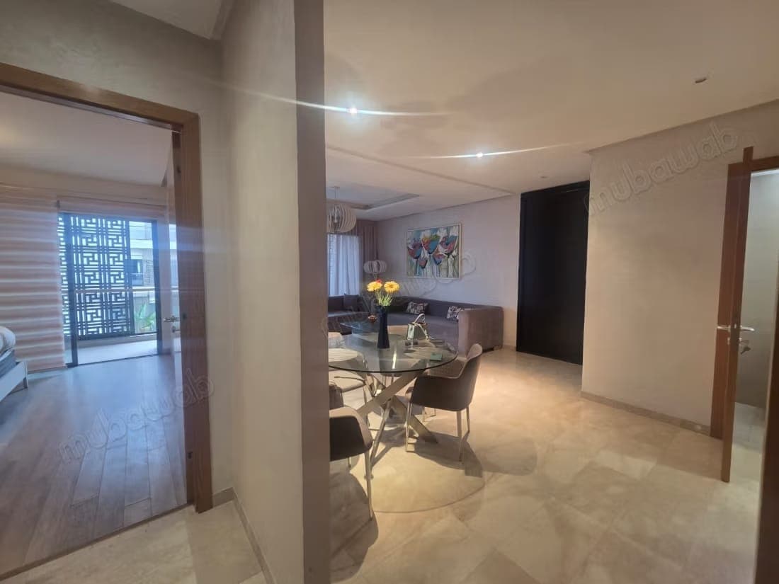 Coquet appartement meublé à Marina Salé