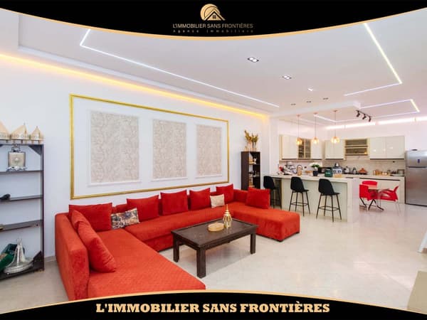 Appartement de 236 m² à louer à Mabrouka – 3 chambres dont une suite, grande terrasse et…