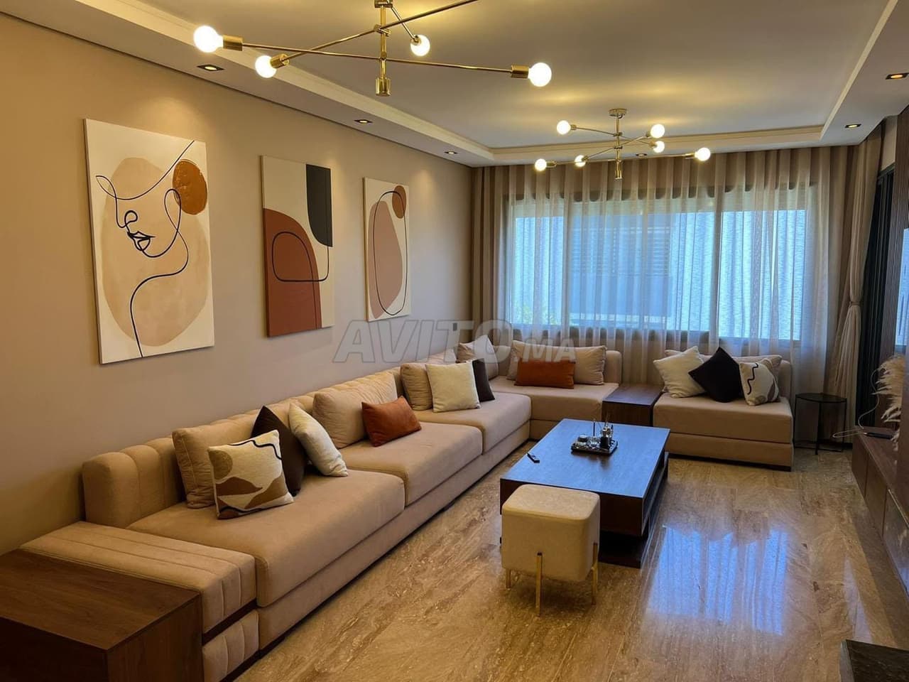 Appartement te huur 110 m² in Dar Bouazza