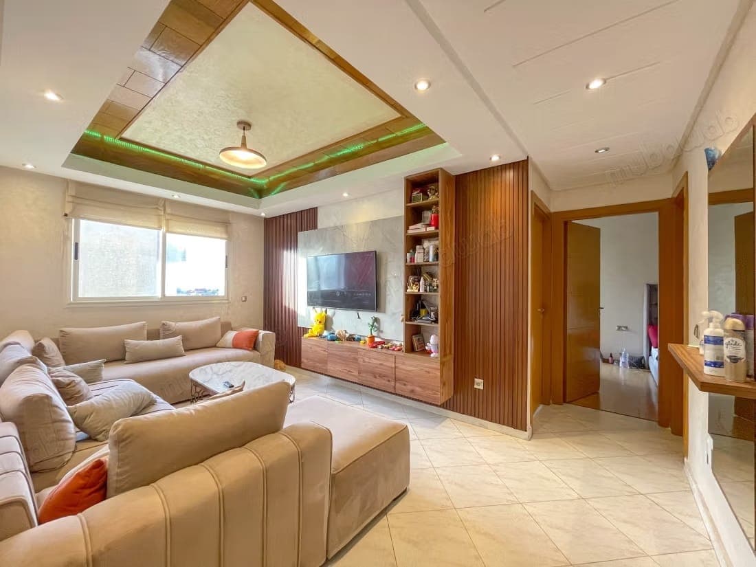 FOR SALE – Beautifully renovated apartment in Dar Bouazza, Résidences Jannat Tamaris