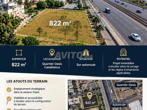 Grundstück zu verkaufen Oasis 822 m²