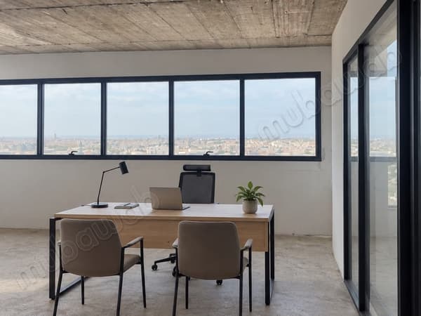 Plateau de bureaux de 300 m² à aménager à Casablanca Finance City