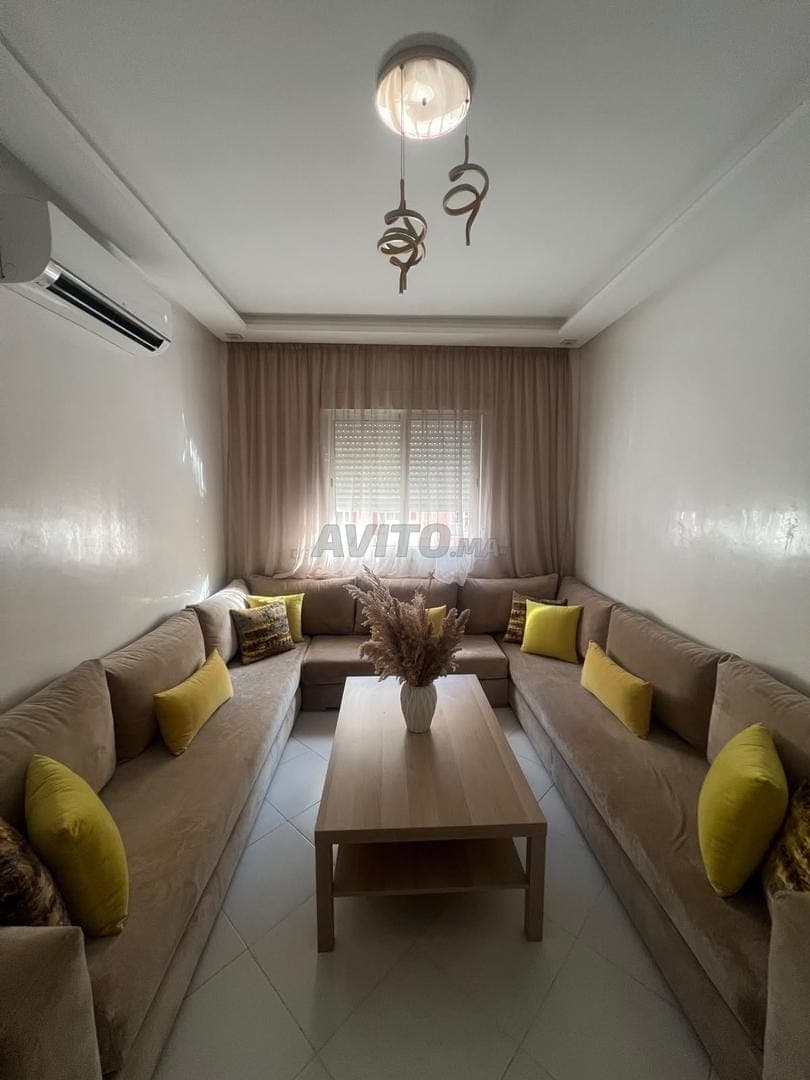 Gemeubileerd appartement te huur aan de route de Casablanca