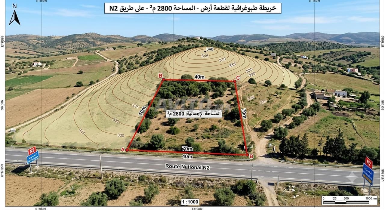 Terrain agricole constructible