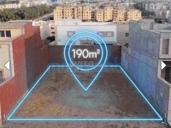 Exclusive offer: titled plot in Saïdia, 190m2
