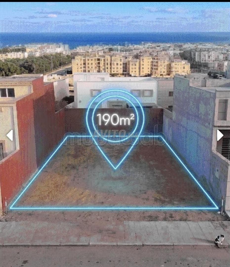 Exclusive offer: titled plot in Saïdia, 190m2