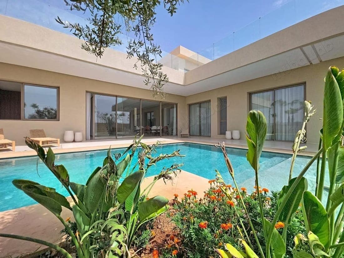 Villa 4 façades Rte de Tahanaout