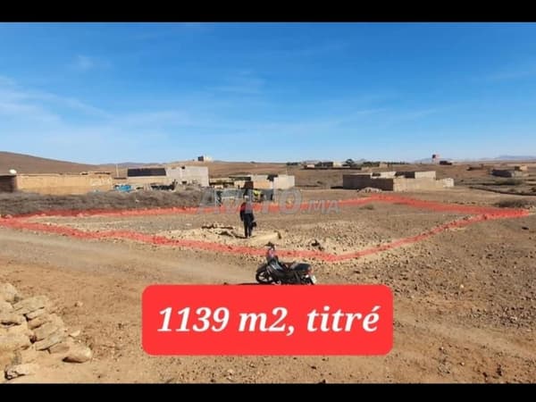 Un terrain idéal pour une villa.