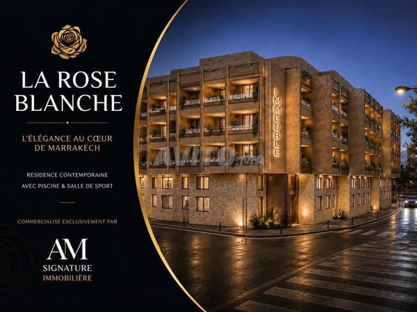 APPARTEMENT NEUF À VENDRE AU CŒUR DE MARRAKECH