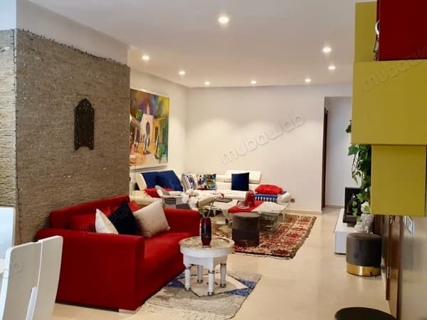 For sale, superb 2-bedroom through-apartment with terrace, Casablanca Finance City…