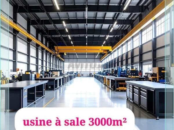 Usine de 3000m2 à Salé