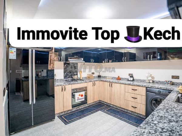 Duplex meublé et neuf 105m² 130 millions 3 chambres 2 salons