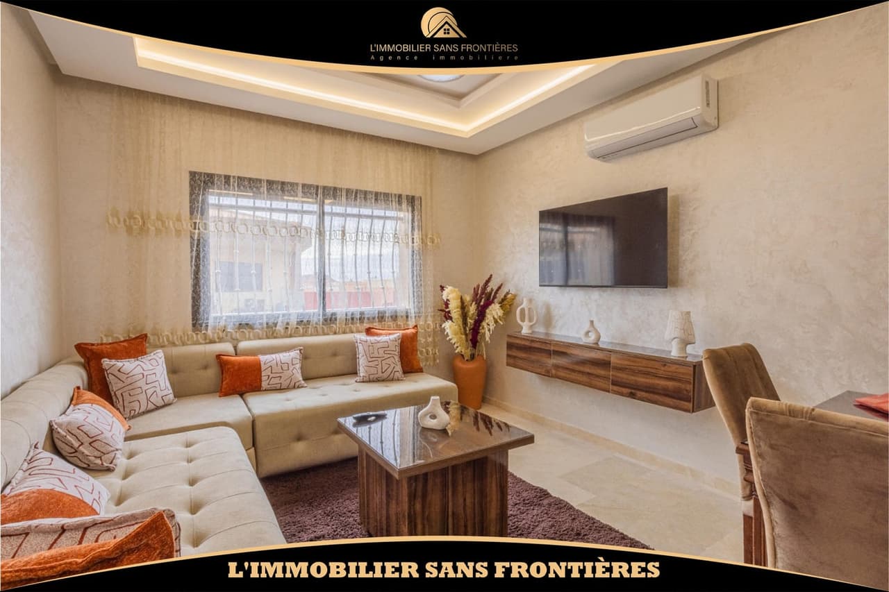 Appartement meublé à louer à Route de Casablanca — 85 m²