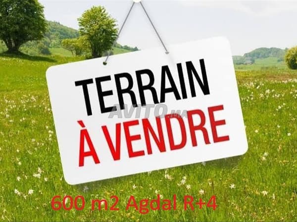 Terrain Agdal 600 m2 R4